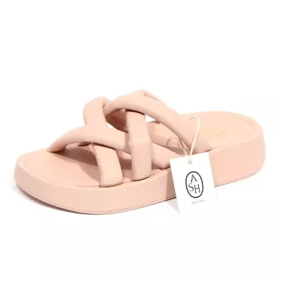 H4864 Ciabatta Donna ASH VANESSA Woman Leather Slippers • $290.40