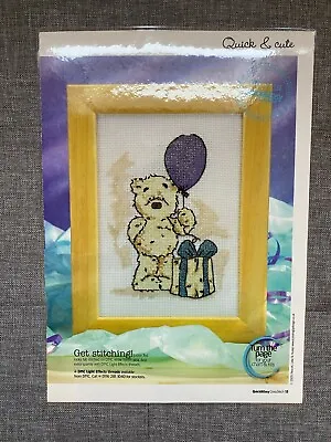 DMC Lickle Ted Light Effects Cross Stitch CHART ONLY - With Balloon & Present • £1.50