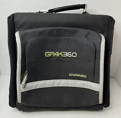 G-Pak Xbox 360 Console & Game Travel Carrying Case Black Nakiworld • $14.99