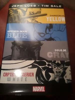 Jeph Loeb & Tim Sale: Yellow Blue Gray & White Omnibus (Marvel 2018) • £40