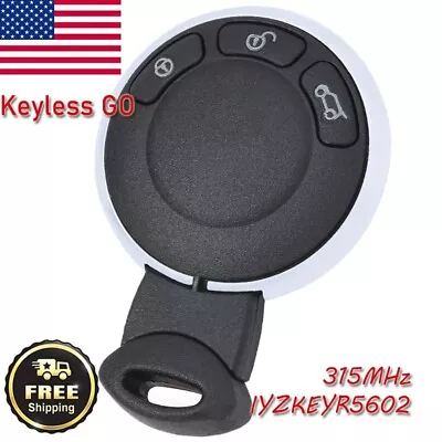 Keyless GO For 2007 2008 2009 2010 - 2014 BMW Mini Cooper Smart Remote Key Fob • $39.70