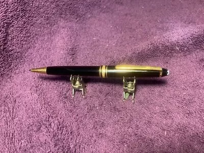 Vintage Montblanc Meisterstuck Ballpoint Pen W-Germany Black/Gold Trim • $56