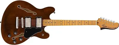 $1020.27 • Buy Squier By Fender Electric Guitar Classic Vibe Starcaster, Walnut With Soft Case