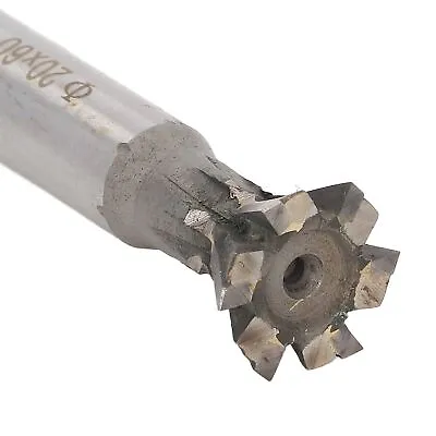 Dovetail Cutter 60 Degree Milling Cutter Carbide 6 Flute For Metal Processing • $13.59