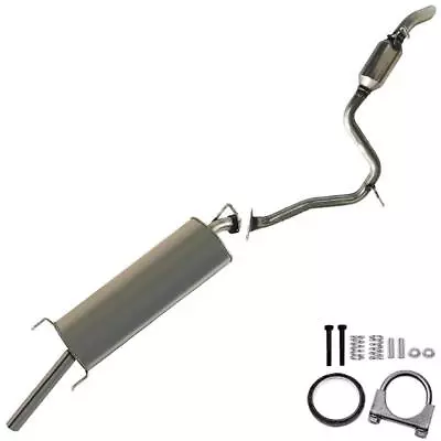 Stainless Steel Muffler Resonator Pipe Exhaust System Fits: 2006-2012 RAV4 2.4L • $259.74