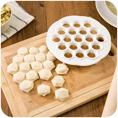 Dumpling Mante Ravioli Pierogi Pelmeni Mold Maker Dough Press Cutter 8x8inin US • $8.45