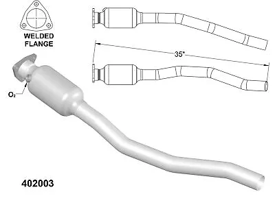 402003 Catalytic Converter Fits Fits: 1990-1992 Volvo 240 1984 Volvo 242 1984- • $121.77