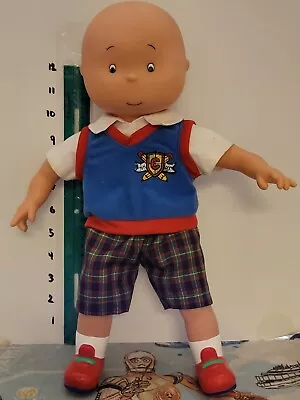 Caillou 14  Vinyl & Plush Boy Doll Toy 2012 • $30