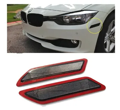 For 12-15 BMW F31 F30 3-Series Smoke Bumper Side Marker Reflector Reflector • $17.99