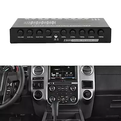 5 Band Car Audio Equalizer Car Amplifier Graphic Equalizer For RV RTV Boat • £28.36