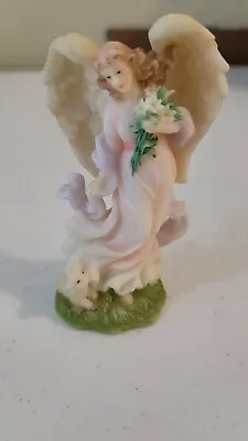 Retired Seraphim Classics Faith Easter Angel Figurine Roman Inc. MINT! 81660 • $17.88