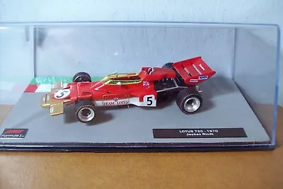 1/43 PANINI F1 No 63 LOTUS 72C 1970 WORLD CHAMPION JOCHEN RINDT • £10