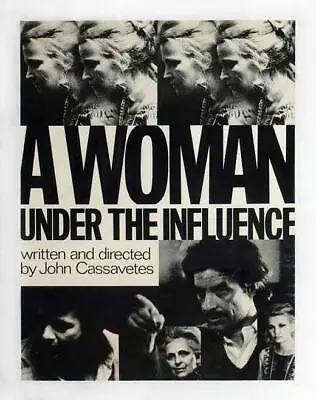 A WOMAN UNDER THE INFLUENCE Movie POSTER 11 X 17 Peter Falk Gena Rowlands F • $11.95