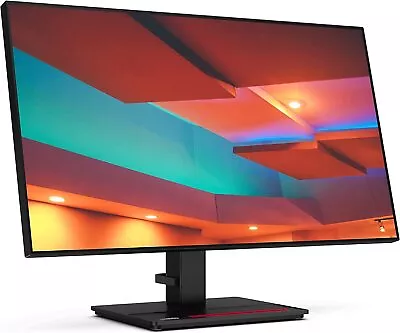 $214.99 • Buy Lenovo ThinkVision P27h-20 27  WQHD WLED Monitor Raven Black 2560 X 1440