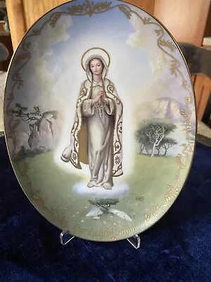 Our Lady Of Fatima Visions Of Our Lady Collector Plate Bradford Exchange • $44