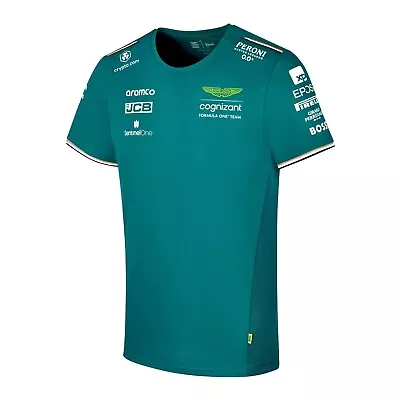 Aston Martin Cognizant F1 Men's 2023 Team T-Shirt Green • $72