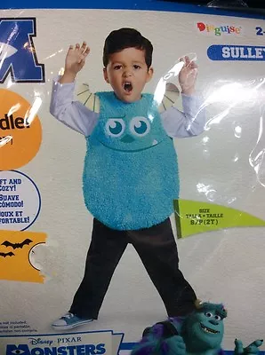 Monsters University Sulley Costume 2T Small Disguise Halloween Dress Up • $16.15