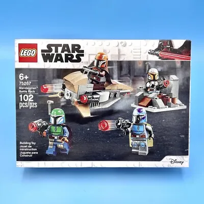 LEGO Star Wars Mandalorian Battle Pack 4 Warrior Minifigures Speeder Bike 75267 • $26.95