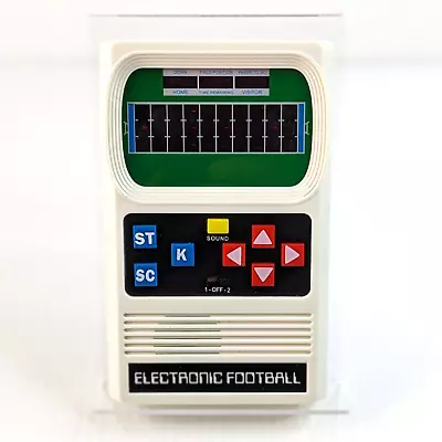 Vintage Mattel Classic Electronic Handheld Football Game With Light And Sound • $21.99