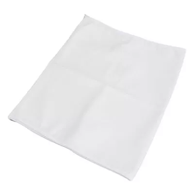 2Pcs White Elastic Polyester Carbon Filter Replacement Cover Accessory 6inch • $20.56