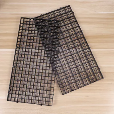  8 Pcs Fish Tank Divider Filter Cuttable Mesh Grid Connector • £44.39