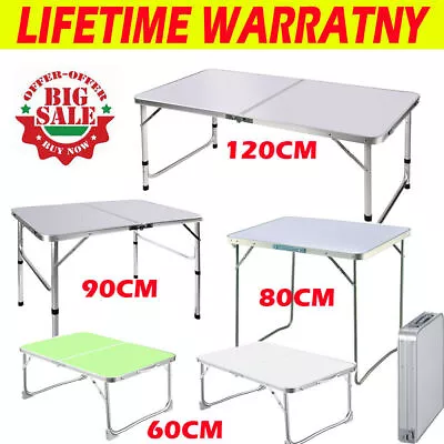 Lightweight Camping Table Portable Folding Picnic Table 60/80/90/120CM / Stool • £14.08