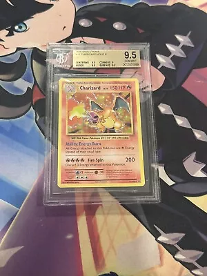 BGS 9.5 Charizard Holo Pokemon XY Evolutions Graded GOLD LABEL BGS 9.5 • $650