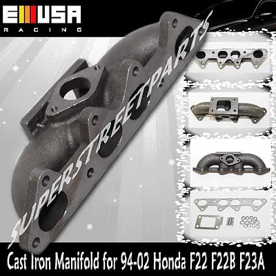 Turbo Cast Manifold Fit 94-02 Honda Accord F22 F22B F23A SOHC 2.2/2.3L 0-1-1-0 • $88.99