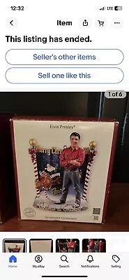 Elvis Presley Heirloom Ornament Christmas At Graceland Merry Christmas Baby • $9.99