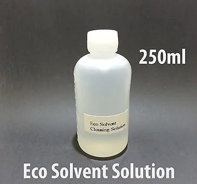 Eco Solvent Cleaning Solution 250ml For Mimaki Roland Mutoh Epson Ink Line Head  • $18.95