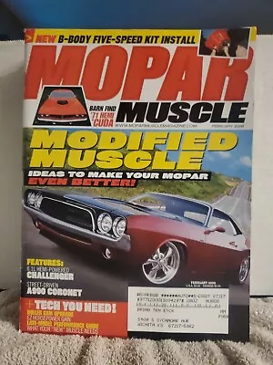 Mopar Muscle February 2008 • $8.50