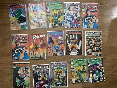 Vintage Marvel & DC Comics (30) Including Spider-Man  Green Lantern Aquaman… • $15