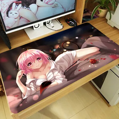 Anime To Love-Ru Darkness Mouse Pad Mat Momo Belia Deviluke PC Keyboard Play Mat • $19