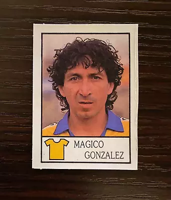 1987/1988 Magico Gonzalez Bollycao Cut Sticker Cadiz 87-88 Card El Salvador • $75