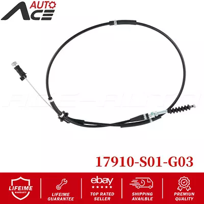17910-S01-G03 Throttle Cable Wire Pedel For Honda Civic 96-00 CX DX D16Y8 K-Swap • $25.88