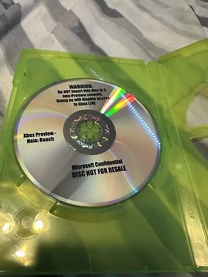 Microsoft Halo Reach Preview Disc - Xbox 360 - RARE • $33.99