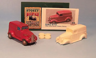 SMC-610 1936 Chevy Panel Truck  HO-1/87th Scale White Resin Kit  (unfinished)  • $15.30