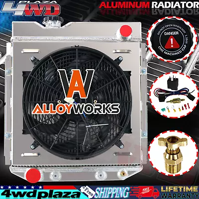 3 Row Radiator Shroud Fan For 1961-66 FORD MUSTANG FALCON MERCURY COMET V8 SWAP • $179