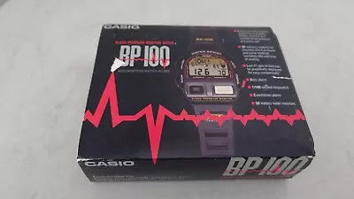 Vintage Casio BP-100  Watch In Original Box New Old Stock • $100