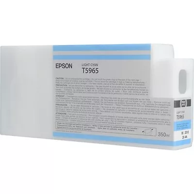 Epson T596500 Light Cyan UltraChrome HDR Ink Cartridge For Select Stylus Pro Pri • $40