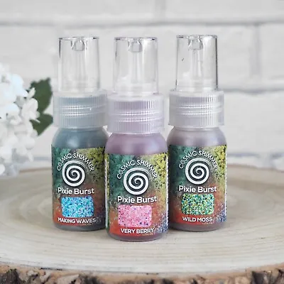 Cosmic Shimmer Pixie Burst - Use To Create Bursts Of Multi-coloured Effects • £3.99