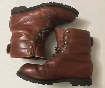 Cabela's Leather Insulated Lace Up Hunting Camping Hiking Boots Mens Size 12 • $95