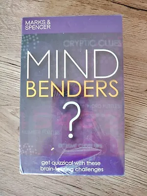 Marks And Spencers 90 Mind Bending Puzzle Cards New Sealed • £5