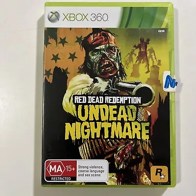 Red Dead Redemption: Undead Nightmare - Xbox 360 Game - With Manual - VGC • $20