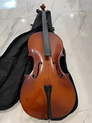 Johannes Kohr Cello K40CA  - Cello With Case And Bow - 4/4 Large Size • $199.99