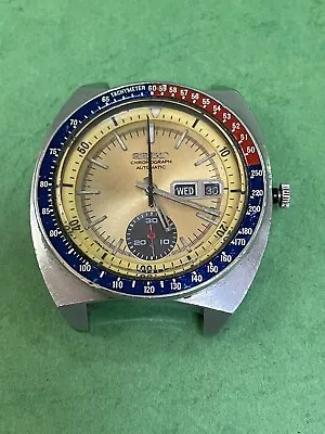 Seiko  Automatic Chronograph Watch - 6139-8021 Automatic Golden Dial R5 • $299