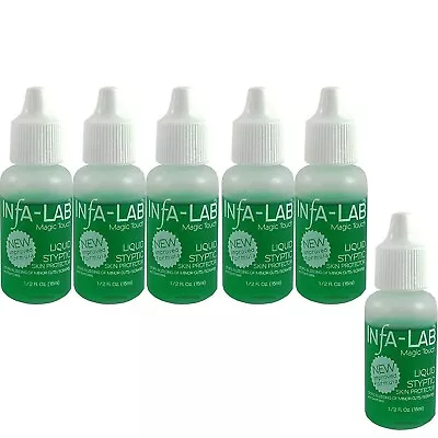 Infa-Lab Magic Touch Liquid Styptic Nails Stop Bleeding Skin Sanitizer X 6 Pcs • $14.99