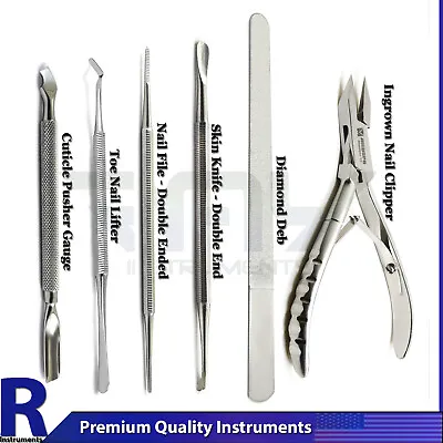 Professional Toenail Removal Kit Chiropody Ingrown Nail Care Podiatry Instrument • $6.99