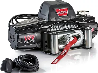 WARN VR EVO 12 Standard Duty Winch With Steel Cable 12000 Lb Capacity • $678.99