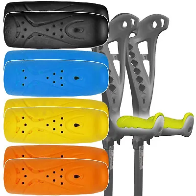 FDI Access Comfort Fit Rubber Non-Slip Replaceable Crutch Hand Grips 4 Colours • £16.09